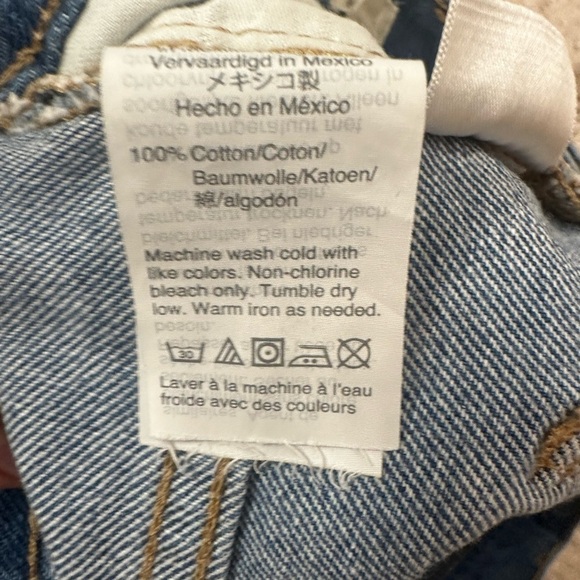 Madewell The Perfect Jean Short Denim Blue Women's Size 32 - Picture 2 of 6